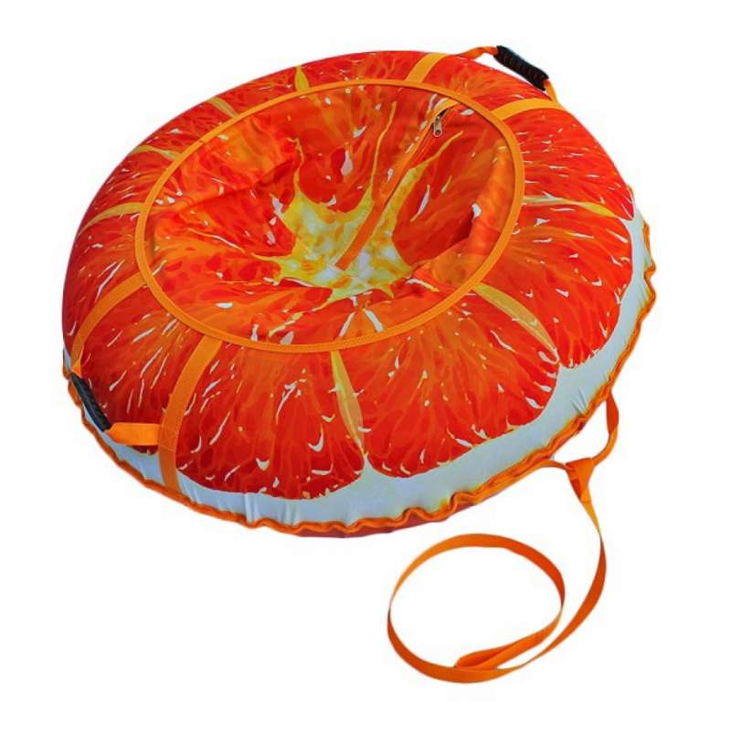 Тюбинг «Сочный апельсин»  110 см.