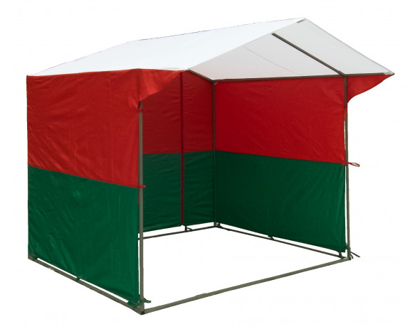 Торговая палатка «Домик» 2,5 x 2 из трубы Ø 25 мм. 